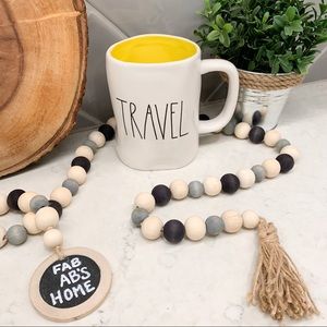Rae Dunn TRAVEL Ceramic Coffee Mug
